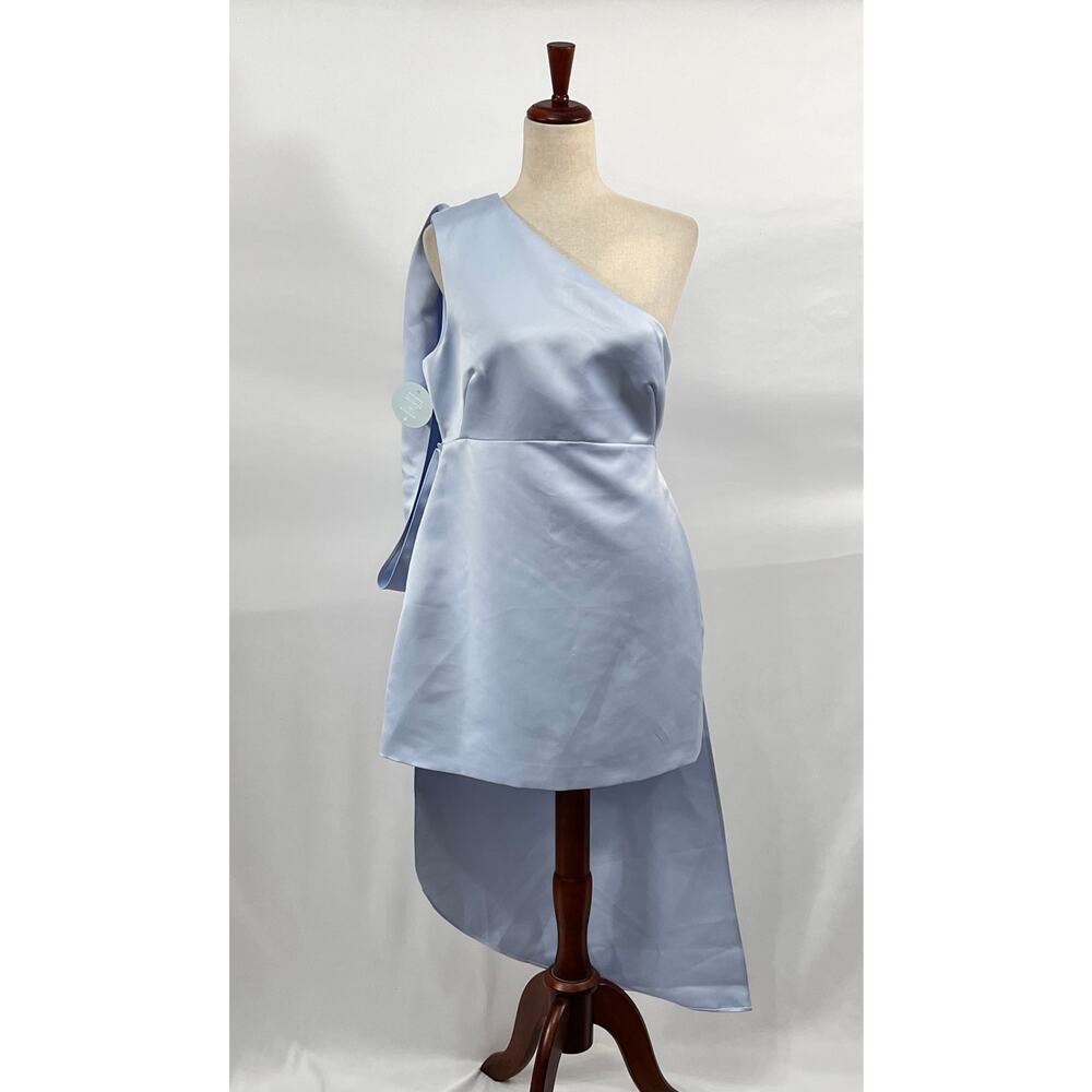 HILL HOUSE Sz 6 Eden Dress Powder Blue NWT - Picture 9 of 13